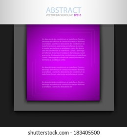 board background vector purple board on black and grey gray background document for text and message design for brochure and web modern artwork