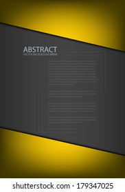 board background vector yellow board on black and grey gray background document 