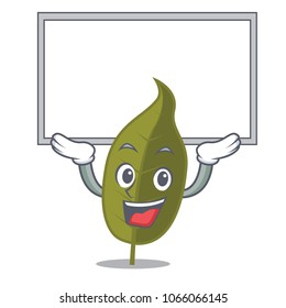 Up board bay leaf character cartoon
