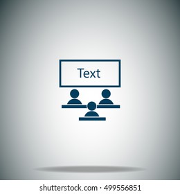 Board business vector icon