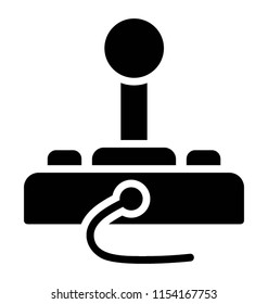 
A board with buttons, joystick attached to a wire to show circuit breaker icon
