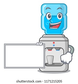 With board cartoon water cooler for office and home