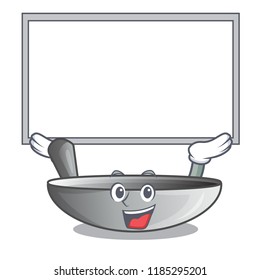 Up board character kitchenware wok for cooking food