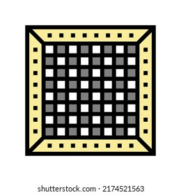 board chess color icon vector. board chess sign. isolated symbol illustration