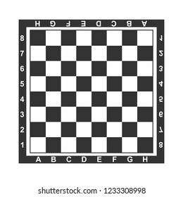Board, chess, chess board, game icon. Vector illustration, flat design.
