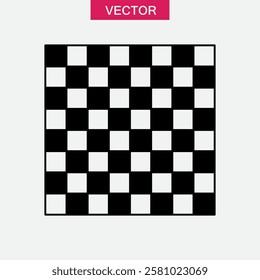 Board chess vector icon, vector flat black simple trendy style illustration for web and app..eps