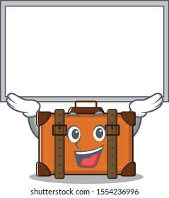 up board cute suitcase with the cartoon shape