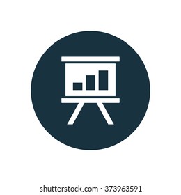 board diagram icon, on white background