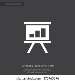 board diagram Icon Vector.