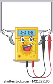 Up board digital multimeter in the mascot closet
