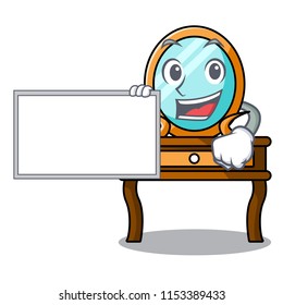 With board dressing table character cartoon