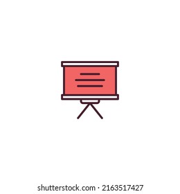 Das Symbol für die Vollversion der Linie. lineares Stilzeichen für mobiles Konzept und Webdesign. Board Filled Line Vektorsymbol. Symbol, Logo-Abbildung. Vektorgrafik