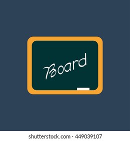 Board flat icon