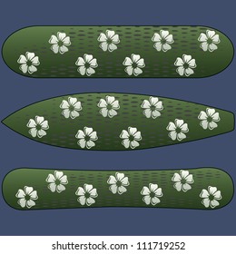 board floral design template