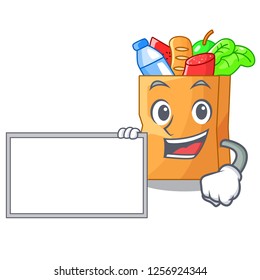 With board food bag package of shape cartoon