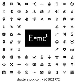 Board with formulas icon illustration isolated vector sign symbol. innovations icons vector set.