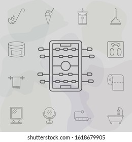 Board game of football icon. Web icons universal set for web and mobile