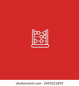 Board game icon flat vector design
