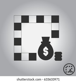 board game map, table game for kids
