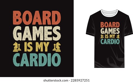 Board Game T shirt design, Gaming t-shirt design