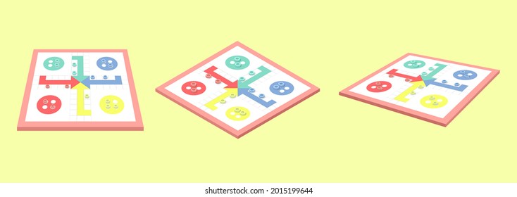 Board game. Tournament activity time concept. Table toy game. Education playing. Vector illustration.