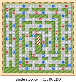 Board game. Vector illustration.