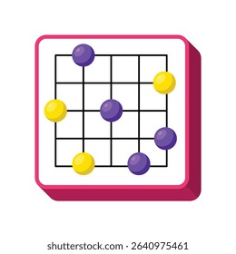 Board Game Vector style icon. Eps 10 file