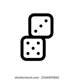 Board games. Editable stroke vector icon.