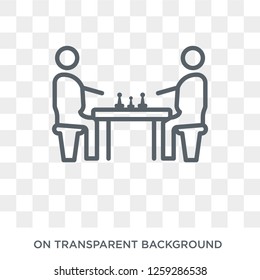 Board games icon. Board games design concept from Entertainment collection. Simple element vector illustration on transparent background.