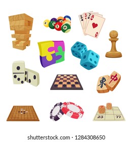 Board Games Set Stock Vector (Royalty Free) 1284308650 | Shutterstock