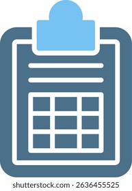 Board Glyph Two Colour Icon