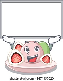 Up board ichigo daifuku in the character fridge