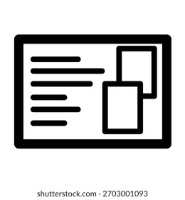 Illustrationsvorlage für Motherboard-Symbol