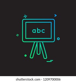 Board icon design vector