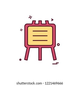 Board icon design vector 