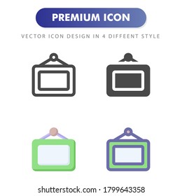board icon isolated on white background. for your web site design, logo, app, UI. Vector graphics illustration and editable stroke. EPS 10.