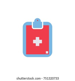 Board icon medical vector  design illustration