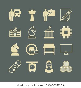 board icon set with sink, table and barrels vector illustration