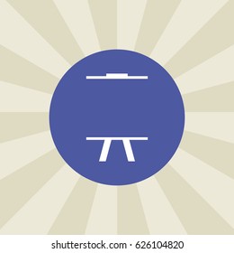 board icon. sign design. background