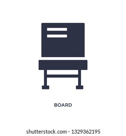 board icon. Simple element illustration from construction tools concept. board editable symbol design on white background. Can be use for web and mobile.