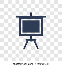 Board icon. Trendy Board logo concept on transparent background from E-learning and education collection