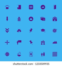 board icon. board vector icons set iron, chess board, surfer with board and teacher