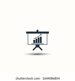 Board icon vector, solid illustration, pictogram isolated on white background