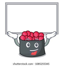 Up board ikura character cartoon style