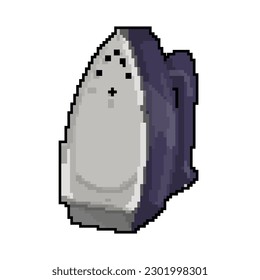 vector retro de arte del juego de la lavandería de hierro de tablero. lavandería de plancha con pizarra de bits. ilustración vintage antigua