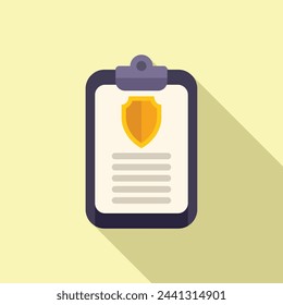 Platinenschlüsselzugriff-Symbol flach Vektor. Rechtliches Prozessdesign. Datensicherheit