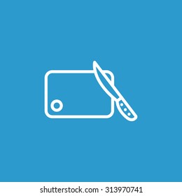 board and knife icon