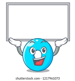 Up board the number zero on the character