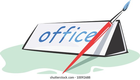  a board of office	