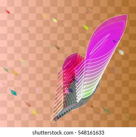 board in original foliage, trendy place above result.